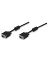 Manhattan Kabel monitorowy SVGA HD15 M/HD15 M 10m z ferrytem czarny - nr 7