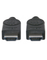 Manhattan Kabel monitorowy HDMI/HDMI 15m ekranowany czarny z kanałem Ethernet - nr 17