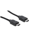 Manhattan Kabel monitorowy HDMI/HDMI 15m ekranowany czarny z kanałem Ethernet - nr 22