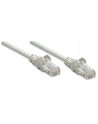 Intellinet patch cord RJ45, snagless, kat. 5e UTP, 1m szary - nr 25