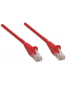 Intellinet patch cord RJ45, snagless, kat. 5e UTP, 1m czerwony - nr 11