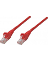 Intellinet patch cord RJ45, snagless, kat. 5e UTP, 1m czerwony - nr 26