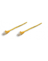 Intellinet patch cord RJ45, snagless, kat. 5e UTP, 1m żółty - nr 1