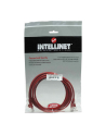 Intellinet patch cord RJ45, snagless, kat. 5e UTP, 5m czerwony - nr 35