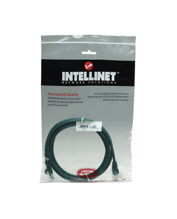 Intellinet patch cord RJ45, snagless, kat. 5e UTP, 2 m, zielony