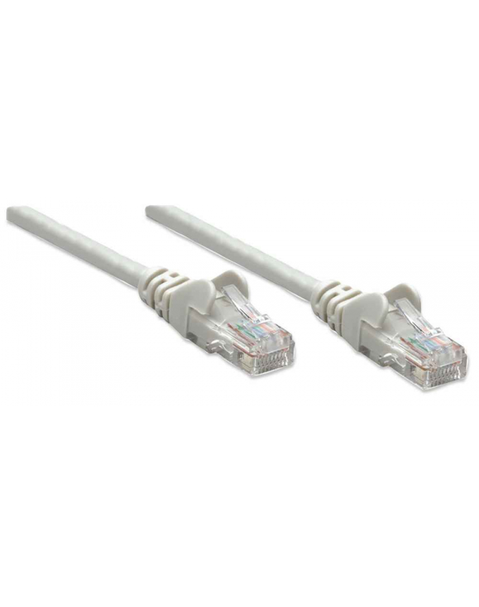 Intellinet patch cord RJ45, snagless, kat. 5e UTP, 3m szary główny