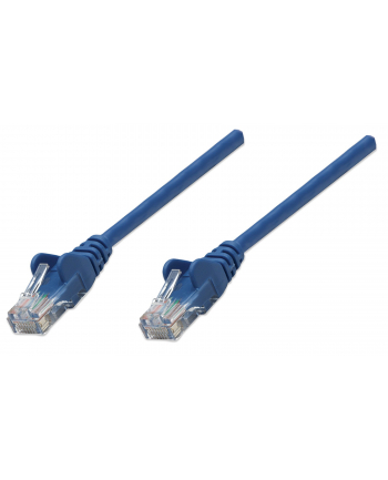 Intellinet patch cord RJ45, snagless, kat. 5e UTP, 5m niebieski