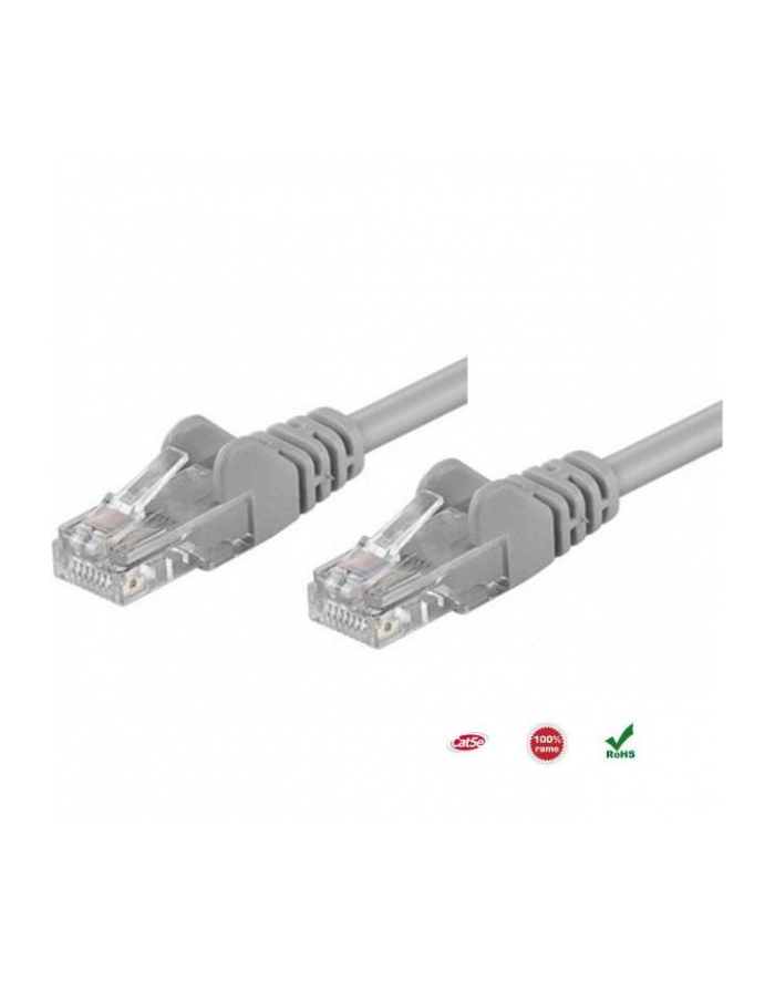 Intellinet patch cord RJ45, snagless, kat. 5e UTP, 30m szary główny