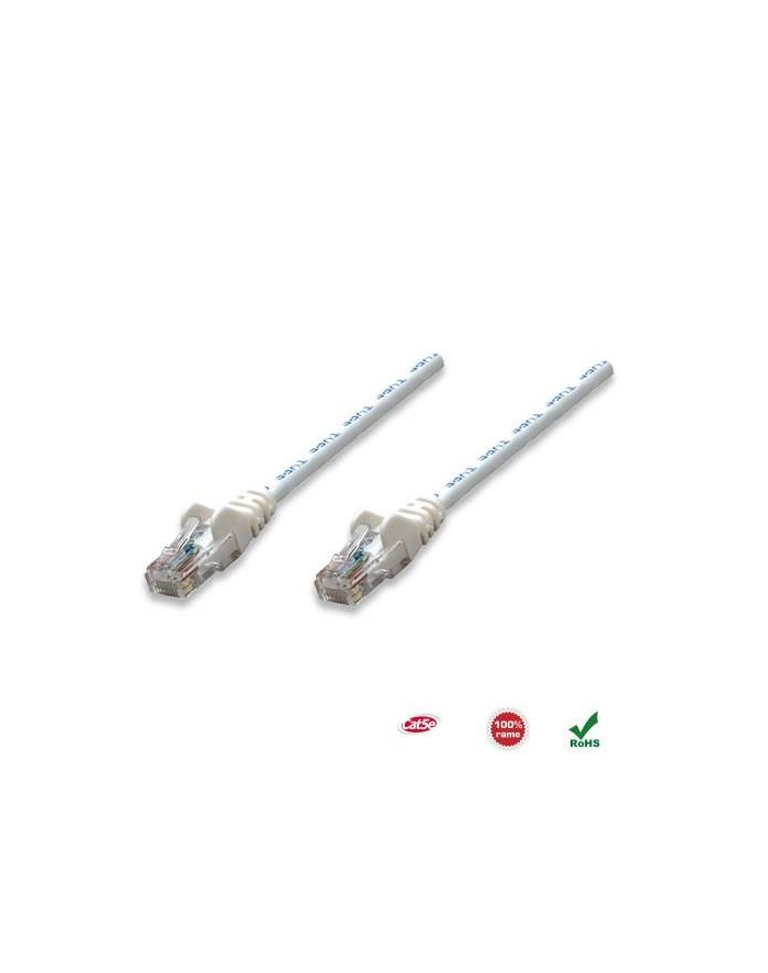 Intellinet patch cord RJ45, snagless, kat. 5e UTP, 1m biały główny