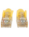 Intellinet Patch Cord RJ45, snagless, kat. 6 UTP, 5m, żółty - nr 22