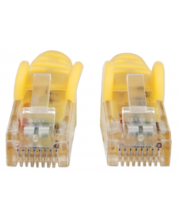 Intellinet Patch Cord RJ45, snagless, kat. 6 UTP, 5m, żółty