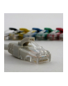 Netrack patchcord RJ45, osłonka zalewana, kat 5e UTP, 0.25m szary - nr 1