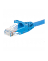 Netrack patchcord RJ45, osłonka zalewana, kat 5e UTP, 0.25m niebieski - nr 16