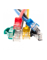 Netrack patchcord RJ45, osłonka zalewana, kat 5e UTP, 0.25m zielony - nr 14