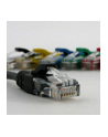 Netrack patchcord RJ45, osłonka zalewana, kat 5e UTP, 0.25m czarny - nr 1