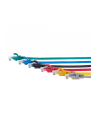 Netrack patchcord RJ45, osłonka zalewana, kat 5e UTP, 0.25m zółty - nr 11