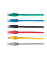 Netrack patchcord RJ45, osłonka zalewana, kat 5e UTP, 0.25m zółty - nr 13