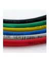 Netrack patchcord RJ45, osłonka zalewana, kat 5e UTP, 0.25m zółty - nr 7