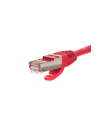 Netrack patchcord RJ45, osłonka zalewana, kat. 5e FTP, 0.5m czerwony - nr 9