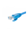 Netrack patchcord RJ45, osłonka zalewana, kat. 5e UTP, 0.5m niebieski - nr 9