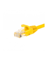 Netrack patchcord RJ45, osłonka zalewana, kat. 5e UTP, 10 m żółty - nr 8