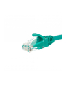 Netrack patchcord RJ45, osłonka zalewana, kat. 5e UTP, 15m zielony - nr 8