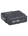 MANHATTAN Przełącznik KVM, 2-portowy, USB, Audio - nr 12