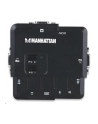 MANHATTAN Przełącznik KVM, 2-portowy, USB, Audio - nr 39