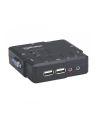 MANHATTAN Przełącznik KVM, 2-portowy, USB, Audio - nr 42