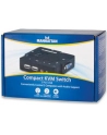 MANHATTAN Przełącznik KVM, 2-portowy, USB, Audio - nr 59