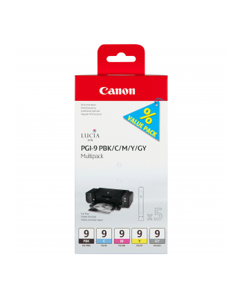 Głowica Canon PGI9 PBK/C/M/Y/GY MultiPack | Pixma Pro 9500