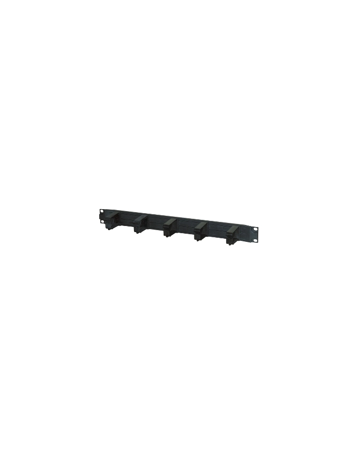 APRAnet Organizator kabli poziomy 1U, metal główny