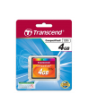 Transcend karta pamięci CompactFlash 4GB High Speed 133x - nr 27