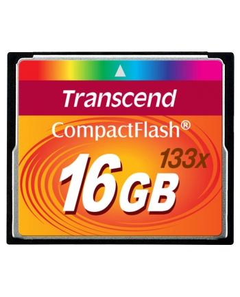 Transcend karta pamięci CompactFlash 16GB High Speed 133x nr 1