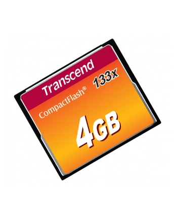 Transcend karta pamięci CompactFlash 4GB High Speed 133x nr 2