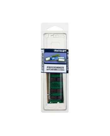 Pamięć RAM Patriot 2GB 800MHz DDR2 Non-ECC CL5 SODIMM