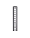 MANHATTAN  Hub USB 2.0 10 Portów + Zasilacz, Czarny - nr 12