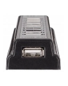 MANHATTAN  Hub USB 2.0 10 Portów + Zasilacz, Czarny - nr 30