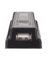 MANHATTAN  Hub USB 2.0 10 Portów + Zasilacz, Czarny - nr 38