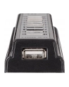 MANHATTAN  Hub USB 2.0 10 Portów + Zasilacz, Czarny - nr 55