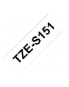 Taśma laminowana do P-touch (mocna) Brother TZE-151 24mm przezroczysta / czarny nadruk - nr 8