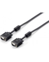 Equip kabel monitorowy HQ SVGA D-sub 15m/15m, ferryt, 5m, black - nr 16