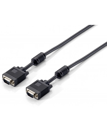 Equip kabel monitorowy HQ SVGA D-sub 15m/15m, ferryt, 5m, black nr 1