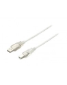 Equip AM-BM kabel USB 2.0, 3m, przeźroczysty, podwójny ekran - nr 20