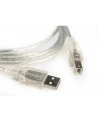 Equip AM-BM kabel USB 2.0, 3m, przeźroczysty, podwójny ekran - nr 9