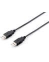 Equip AM-AM kabel USB 2.0, 3m, czarny, podwójny ekran - nr 24