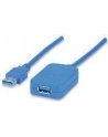 MANHATTAN Przedłużacz USB 3.0 A-A M/Ż aktywny 5m - nr 29