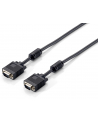 Equip kabel monitorowy HQ SVGA D-sub 15m/15m, ferryt, 5m, black - nr 17