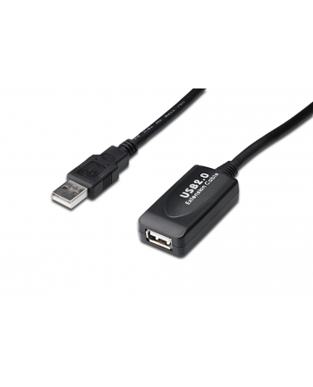 Kabel repeater USB 2.0 Digitus o długości 15m, 5 LGW