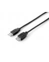 Equip AM-FM przedłużacz USB 2.0, 3m, czarny, podwójny ekran - nr 1